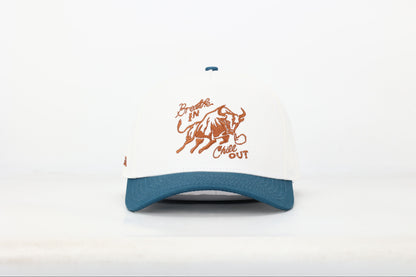 Denim/Ivory Breathe In-Chill Out Hat
