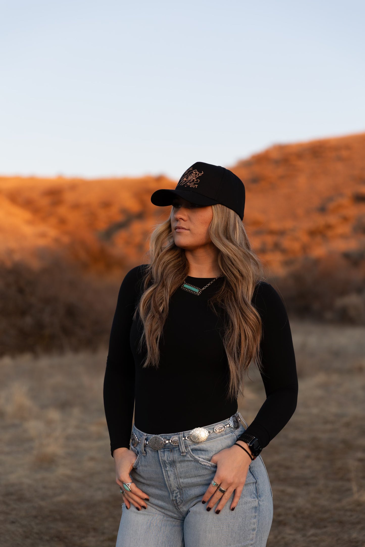 Black/Copper Breathe In-Chill Out Hat