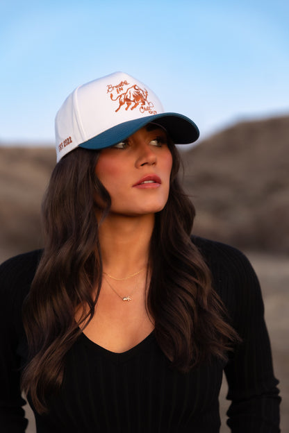 Denim/Ivory Breathe In-Chill Out Hat