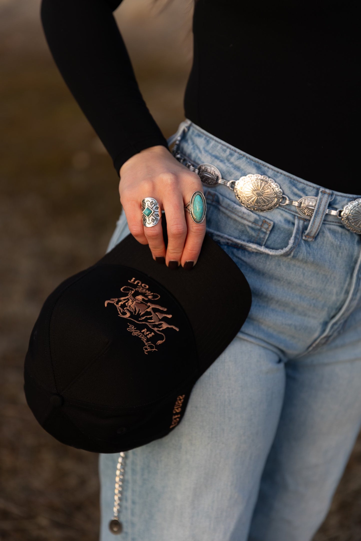 Black/Copper Breathe In-Chill Out Hat