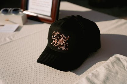Black/Copper Breathe In-Chill Out Hat